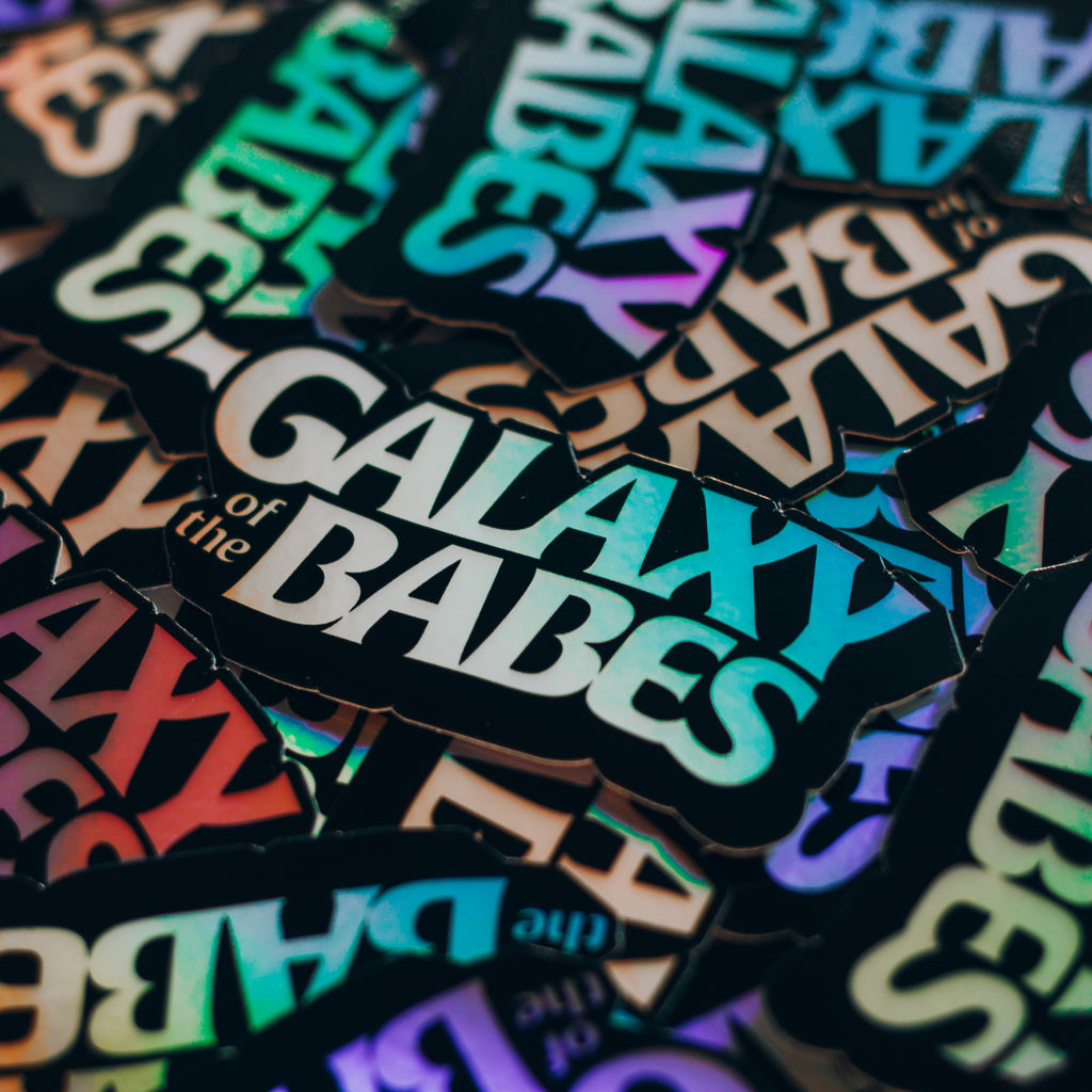 Galaxy Of The Babes Sticker