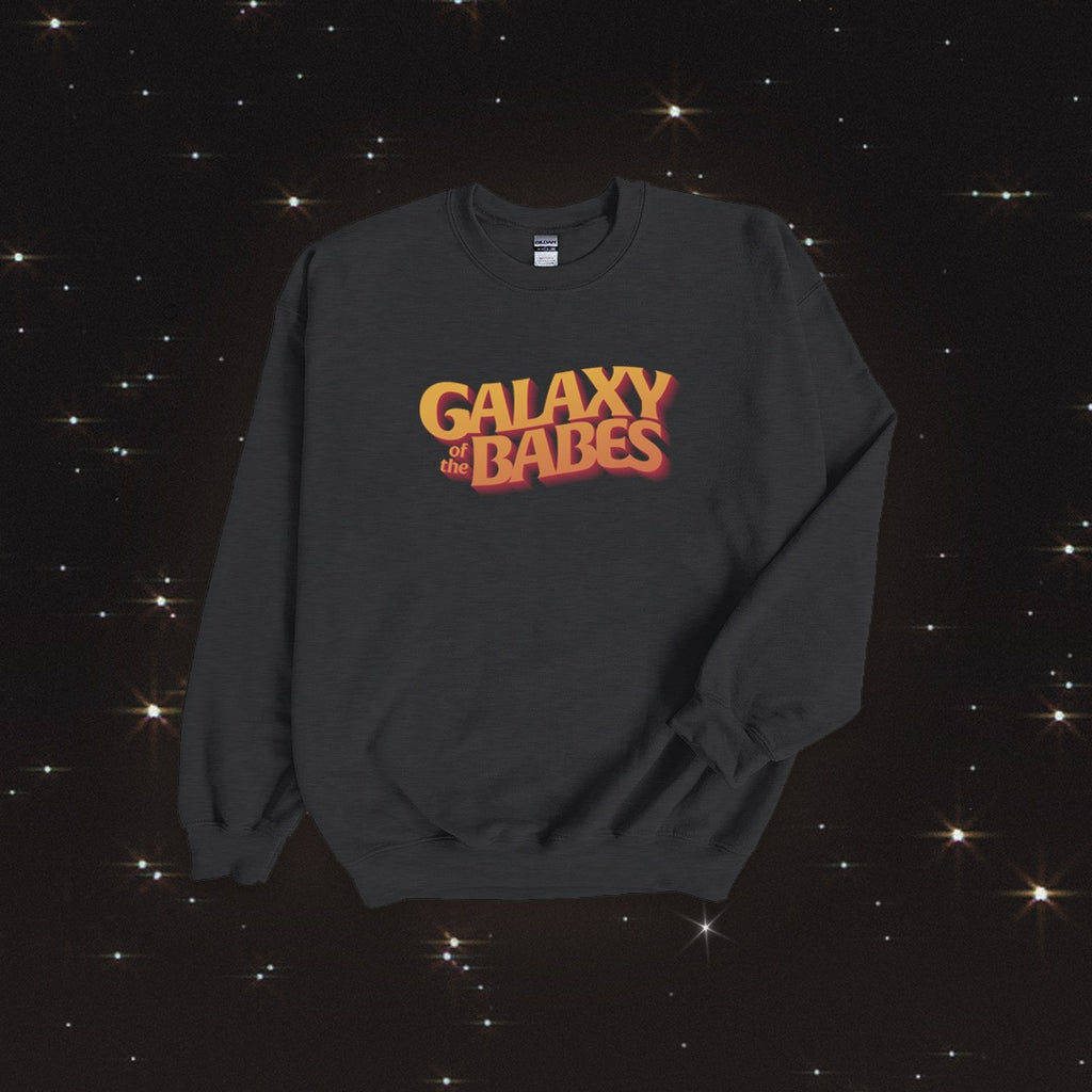 Galaxy of the Babes Original Pullover - Dark Grey