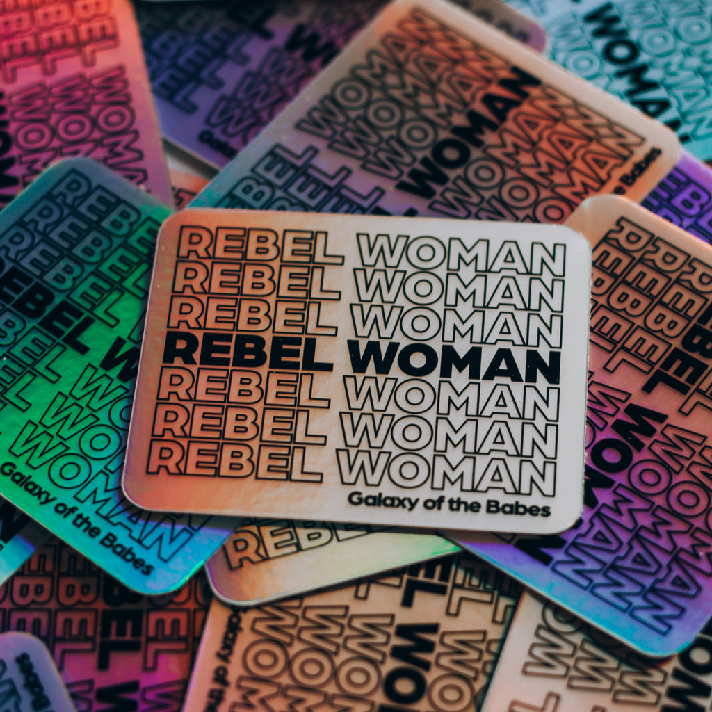 Rebel Woman Sticker